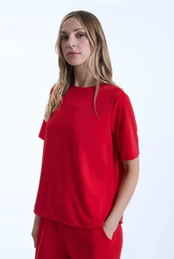 James Lakeland Jersey Red T-shirt