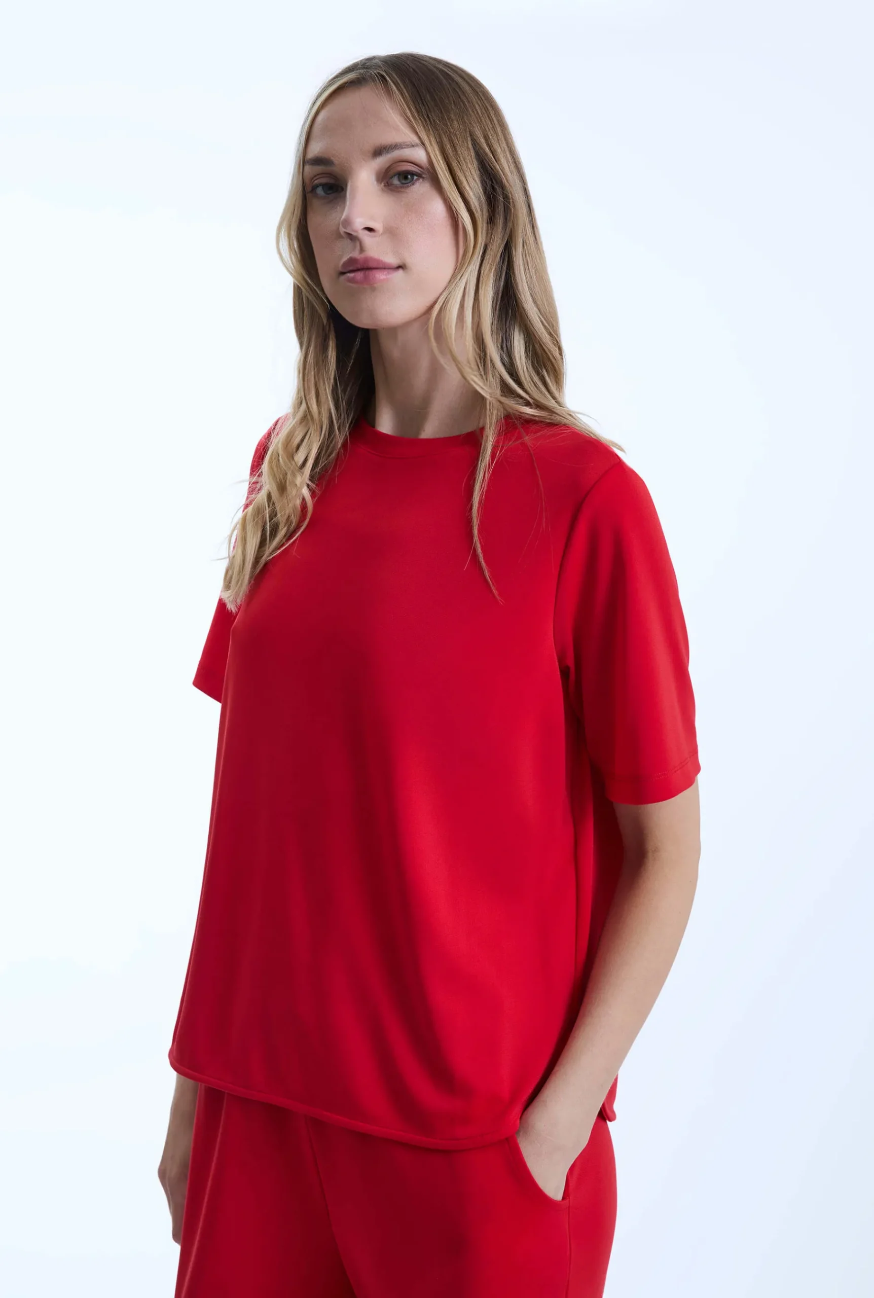 James Lakeland Jersey Red T-shirt
