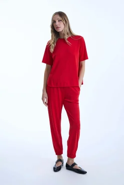 James Lakeland Jersey Red T-shirt