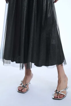 James Lakeland Laminated Tulle Skirt