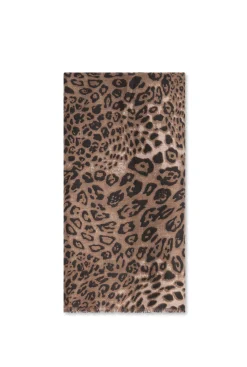 James Lakeland Leopard Brown Scarf