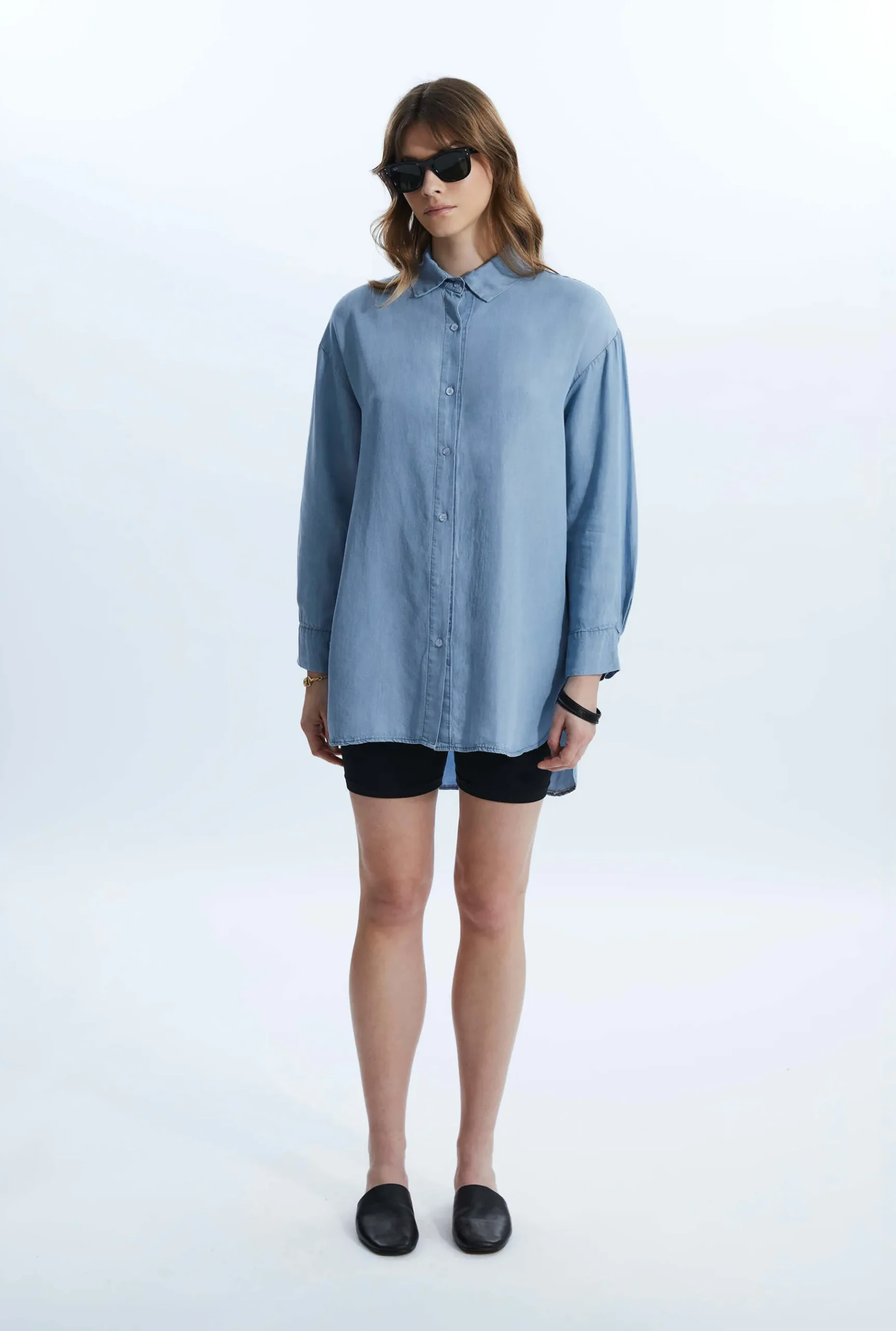 James Lakeland Light Blue Denim Shirt