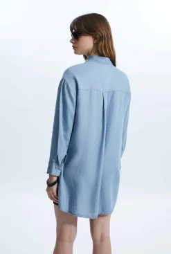 James Lakeland Light Blue Denim Shirt