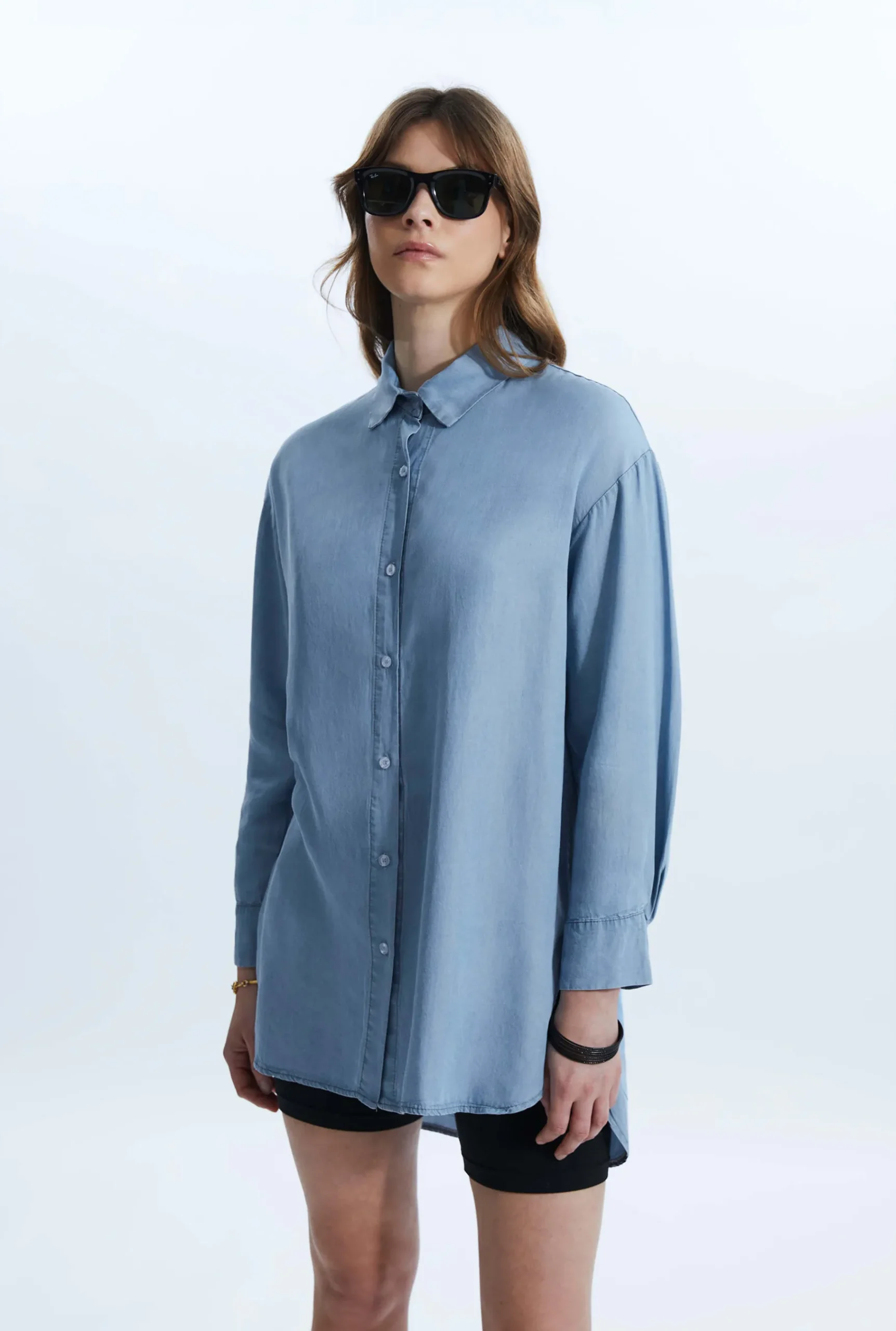 James Lakeland Light Blue Denim Shirt