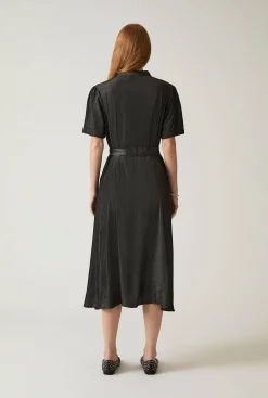 James Lakeland Midi Black Day Dress