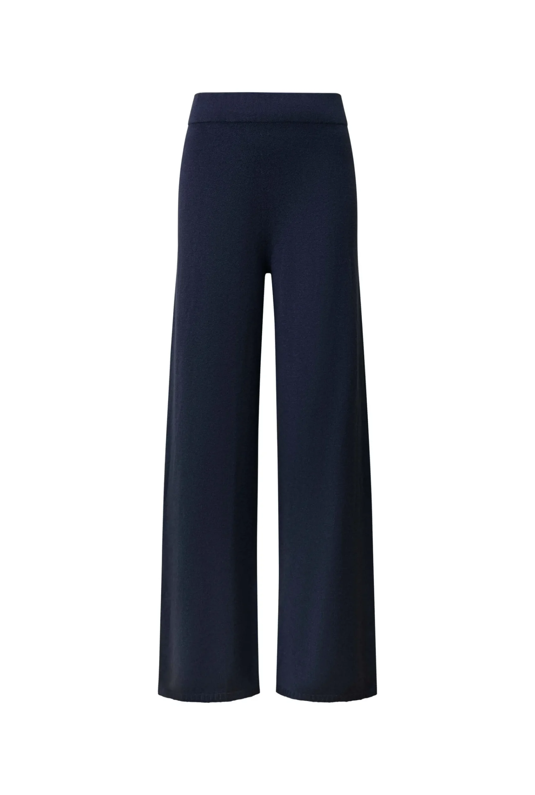 James Lakeland Navy Knitted Trousers