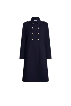 James Lakeland Navy Military Coat