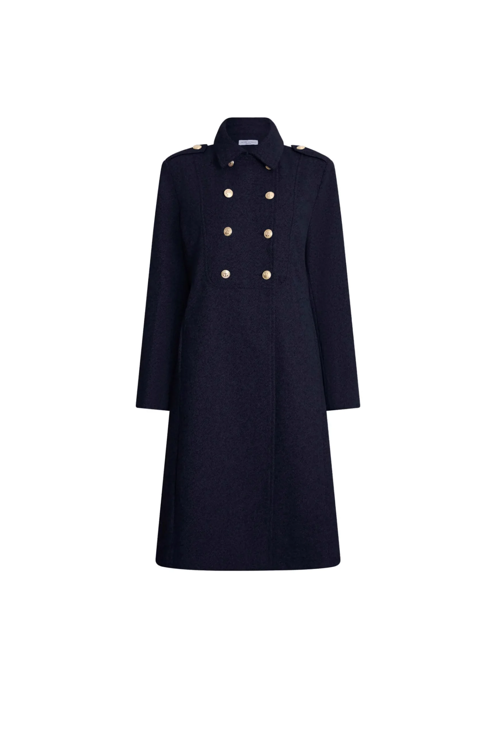 James Lakeland Navy Military Coat