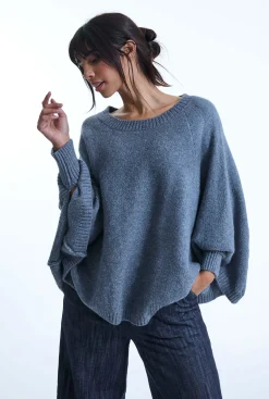 James Lakeland One Size Denim Pullover