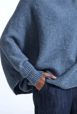 James Lakeland One Size Denim Pullover