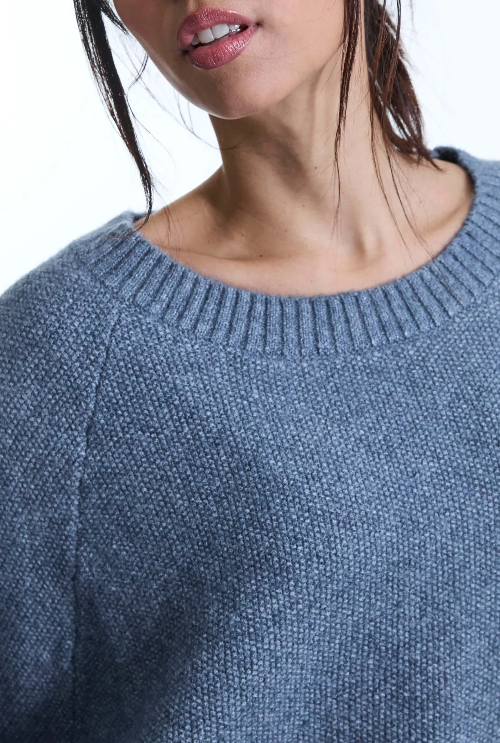 James Lakeland One Size Denim Pullover
