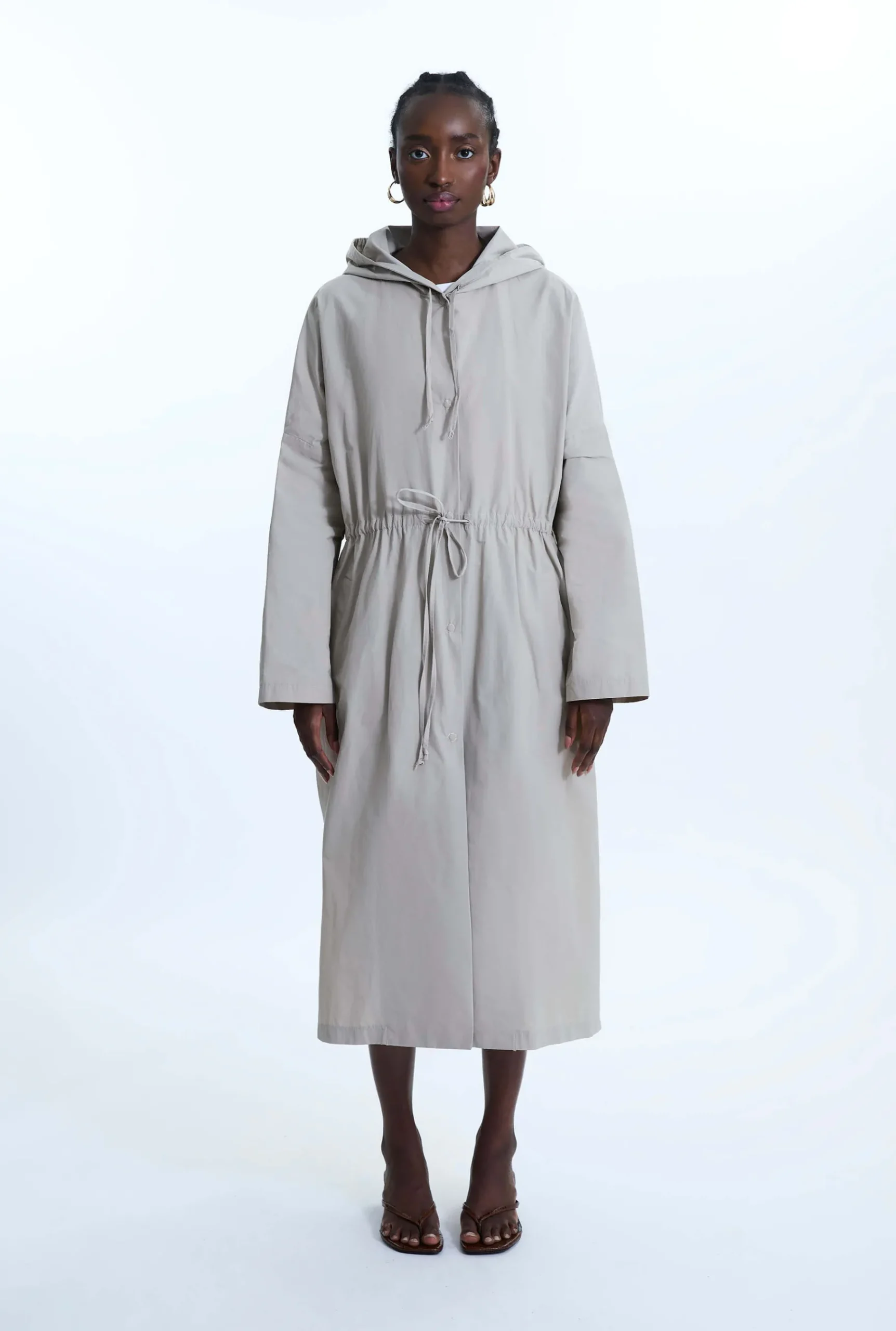 James Lakeland Oversized Long Raincoat