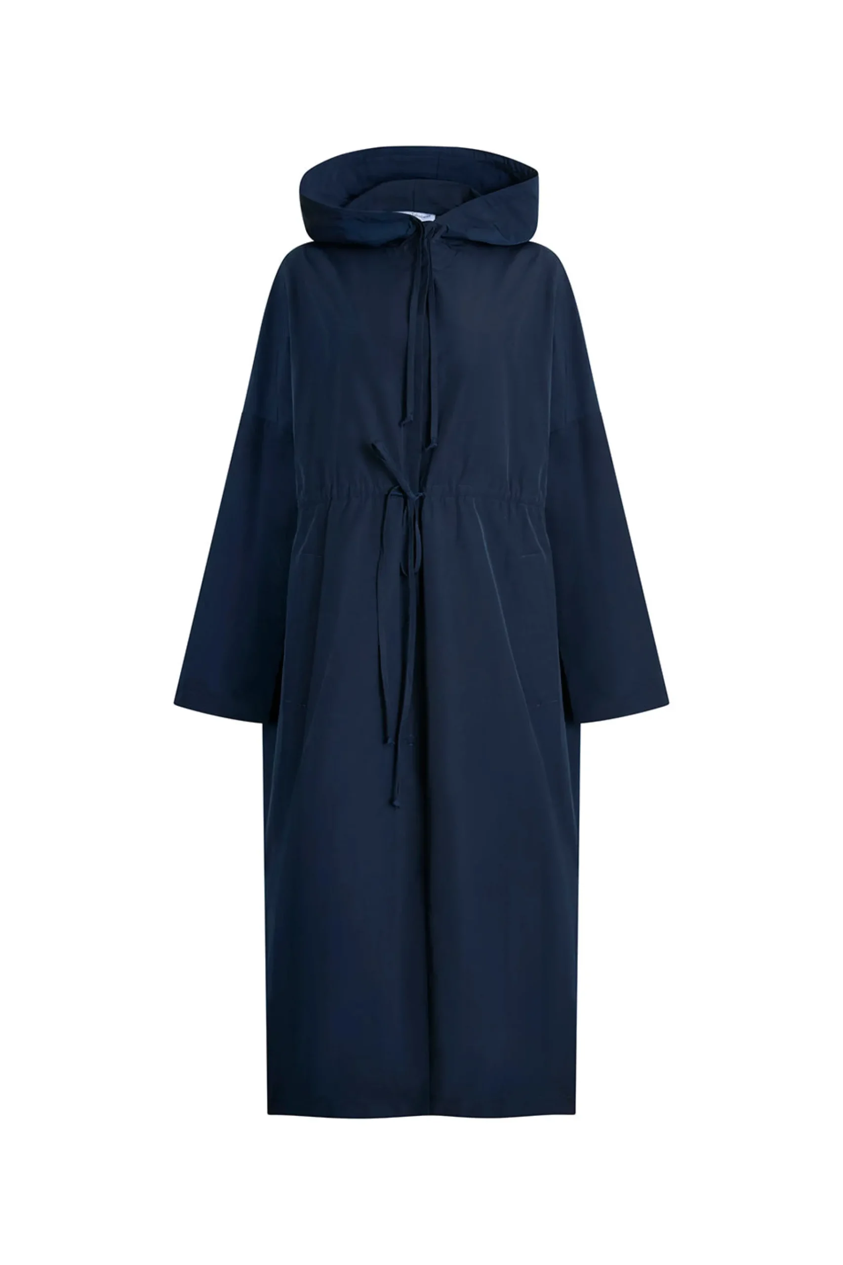 James Lakeland Oversized Navy Raincoat