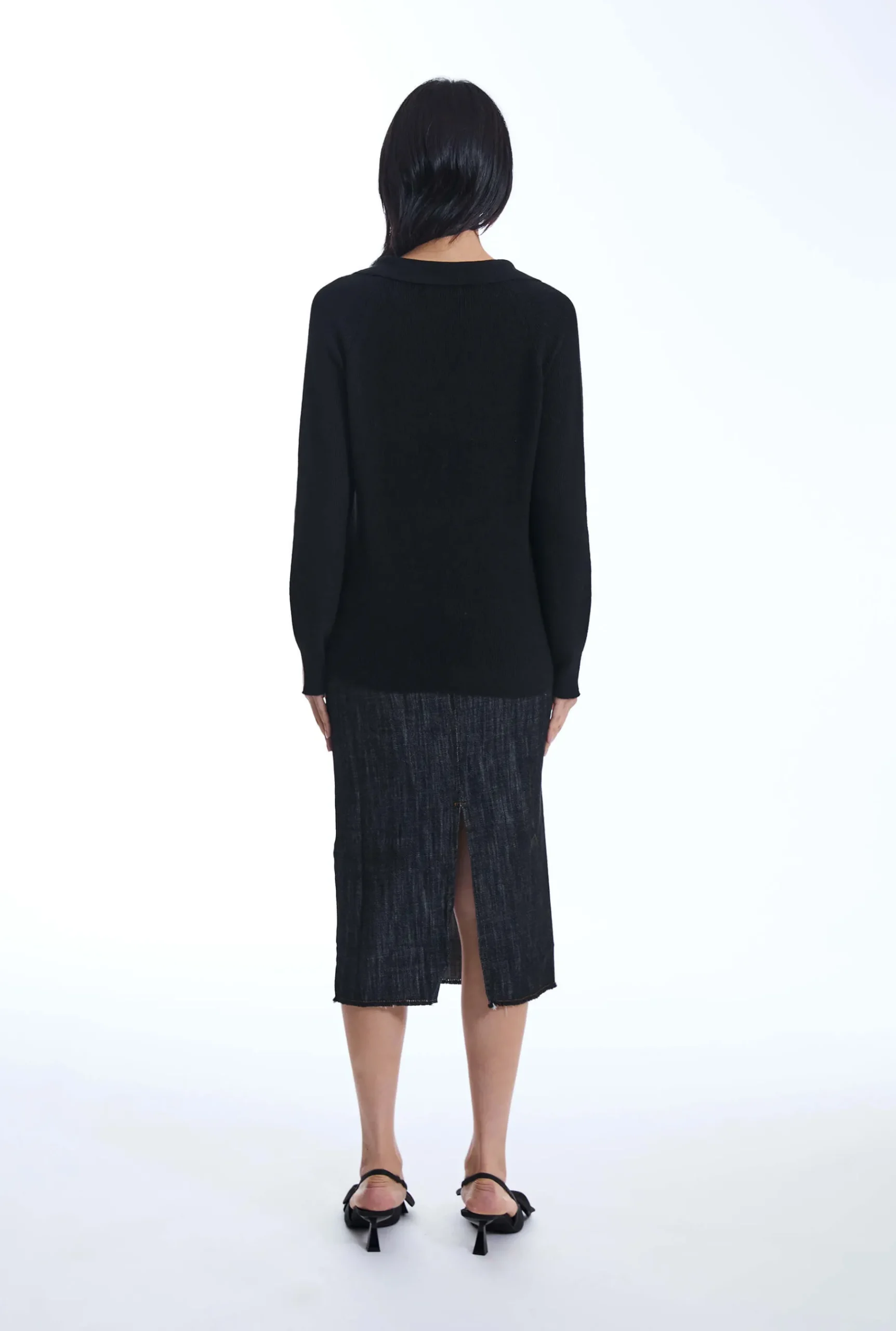 James Lakeland Pearl Black Jumper