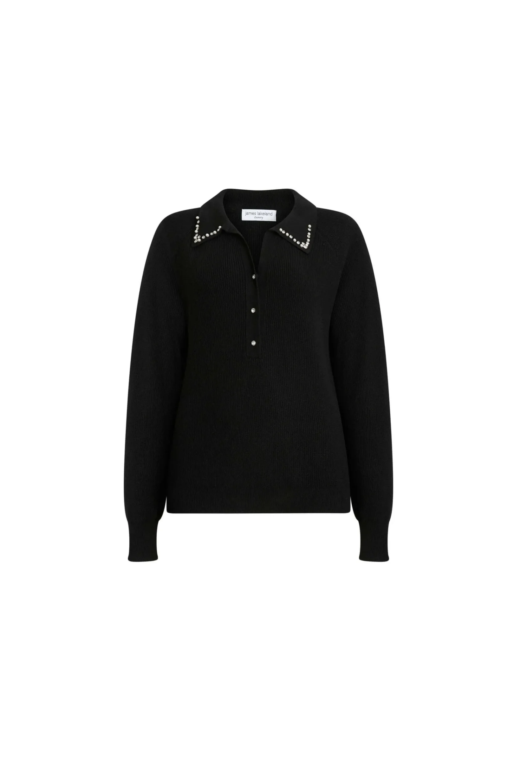 James Lakeland Pearl Black Jumper