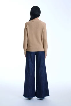 James Lakeland Pearl Camel Jumper