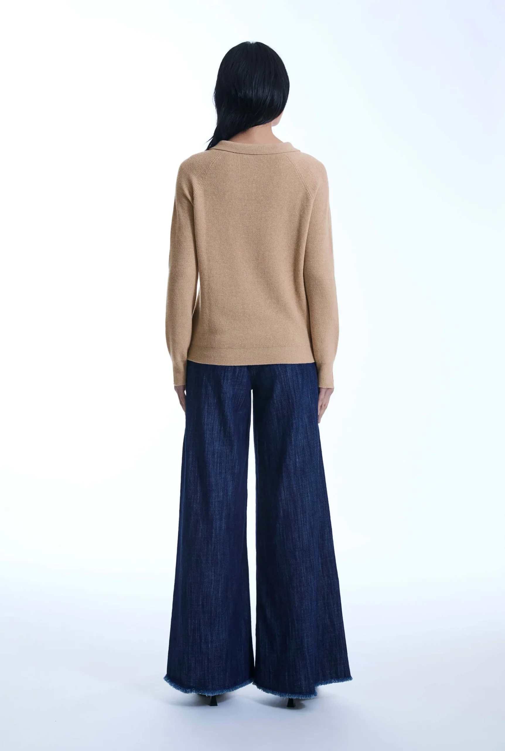 James Lakeland Pearl Camel Jumper