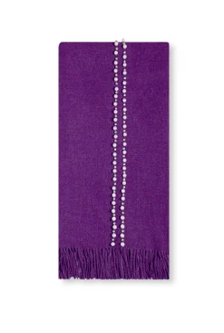 James Lakeland Pearl Purple Scarf