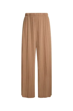 James Lakeland Pleated Camel Trousers