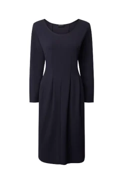 James Lakeland Pocket Midi Dress Navy