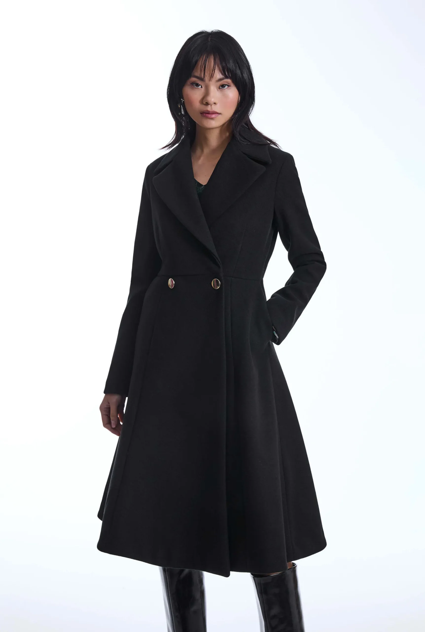 James Lakeland Princess Black Coat