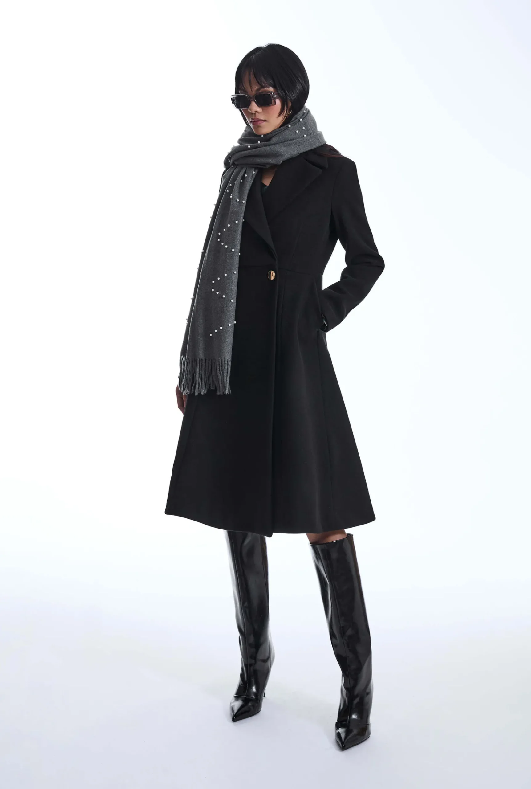 James Lakeland Princess Black Coat
