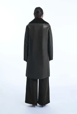 James Lakeland Reversible Black Coat