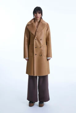 James Lakeland Reversible Brown Coat