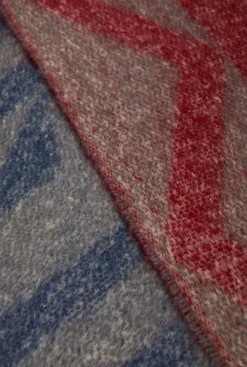 James Lakeland Saltillo Red Scarf