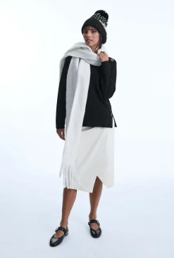 James Lakeland Side Button Black Jumper