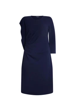 James Lakeland Side Ruched Asymmetrical Dress