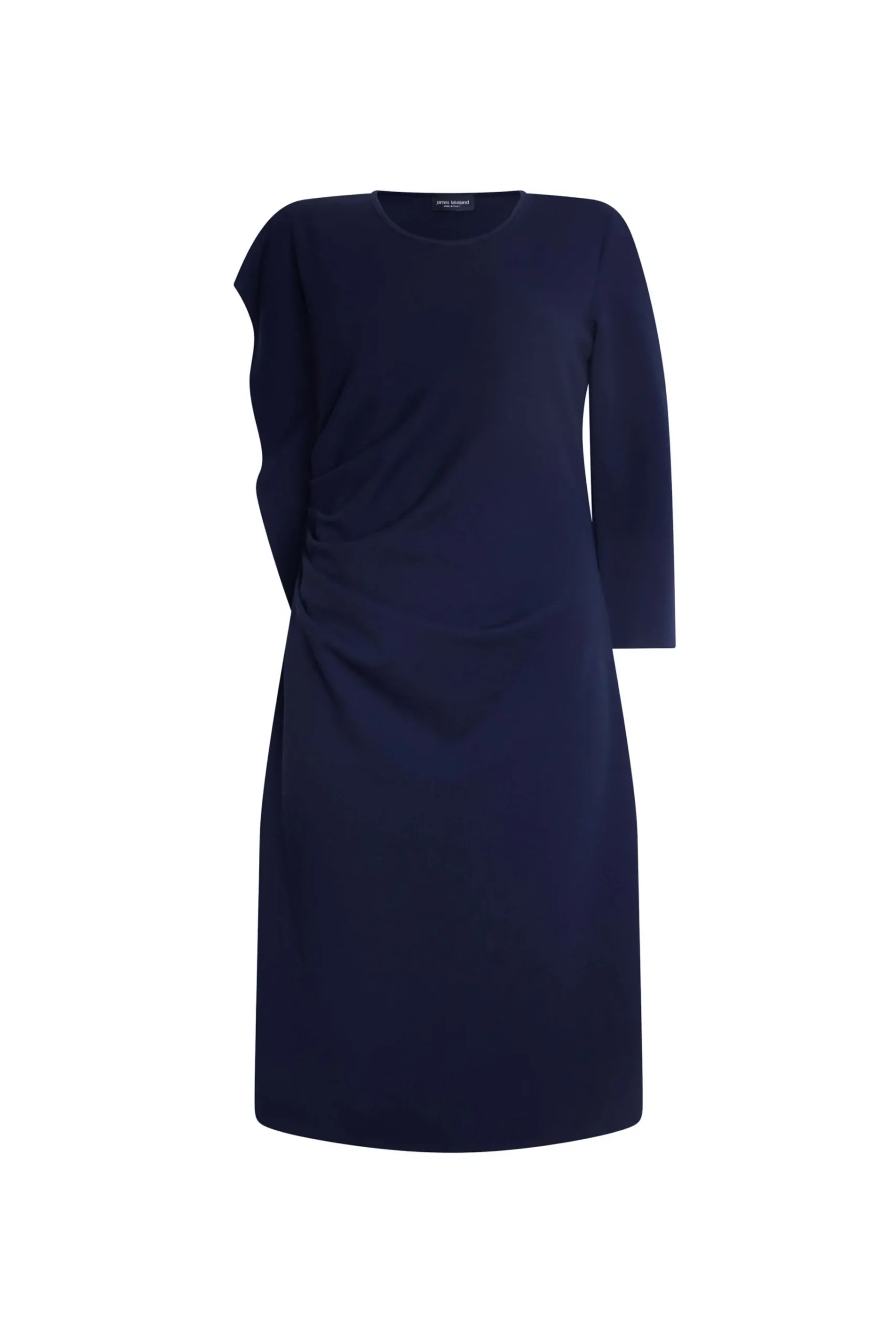 James Lakeland Side Ruched Asymmetrical Dress