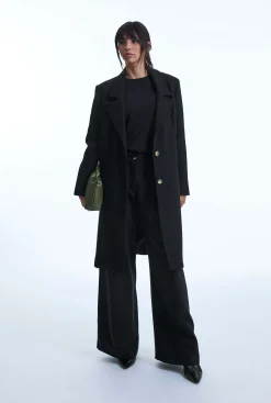 James Lakeland Tailored Black Coat