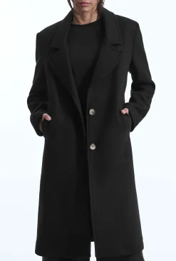 James Lakeland Tailored Black Coat
