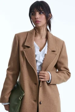 James Lakeland Tailored Camel Coat