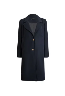 James Lakeland Tailored Navy Coat