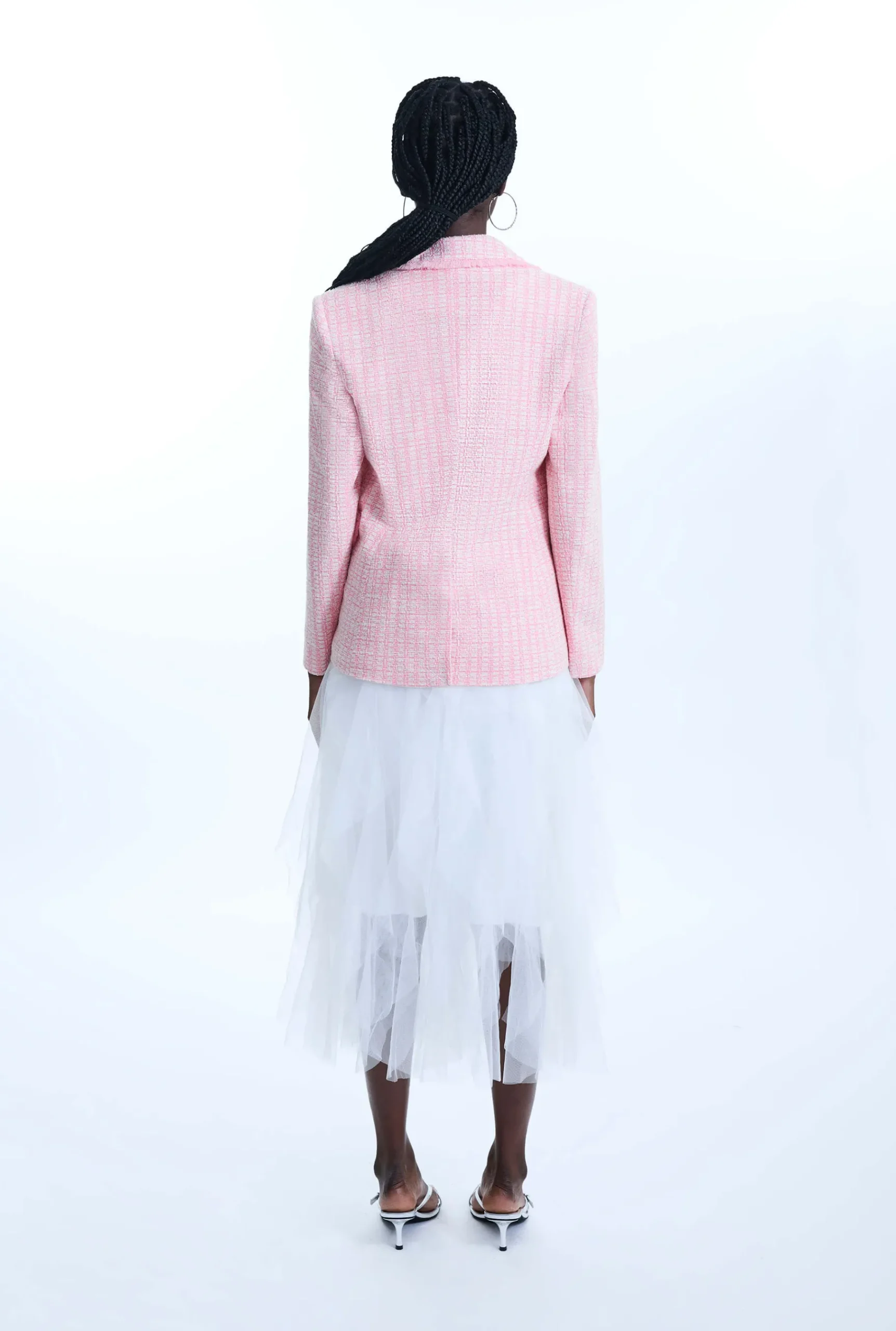James Lakeland Tweed Button Blazer