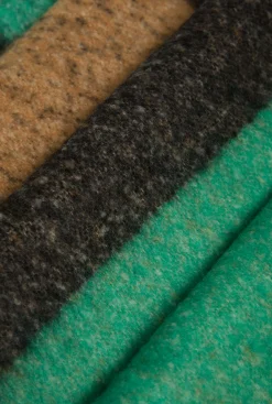 James Lakeland Wave Detail Black Scarf