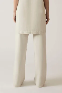 James Lakeland White Knitted Trousers